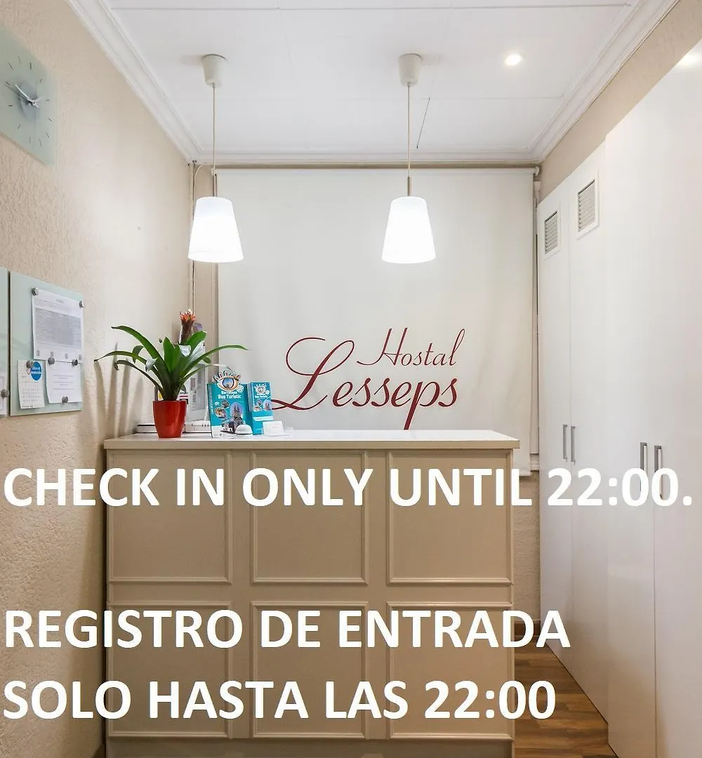 Hostal Lesseps Barcellona Spagna