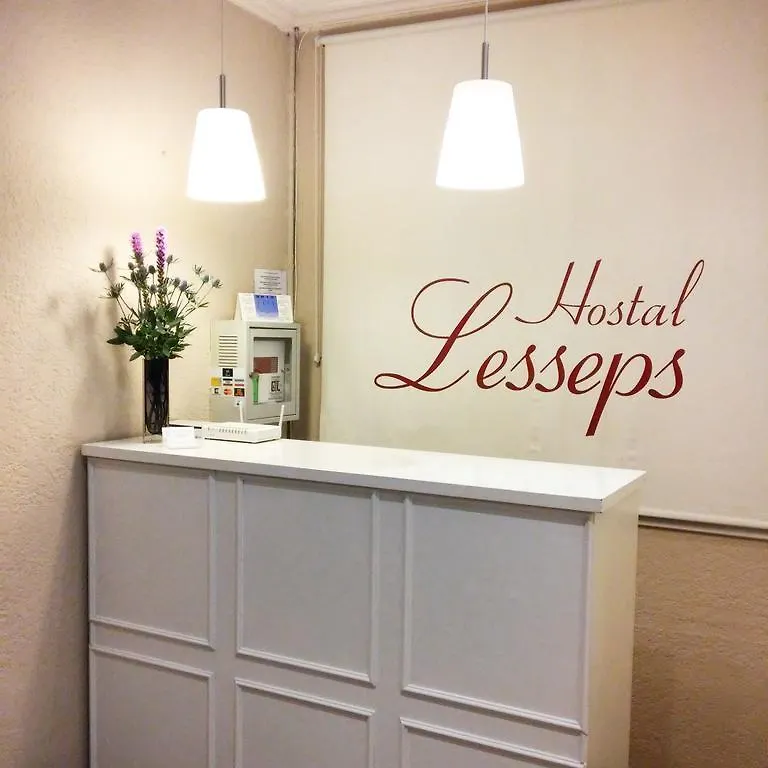 Hostal Lesseps Barcelona Spanien